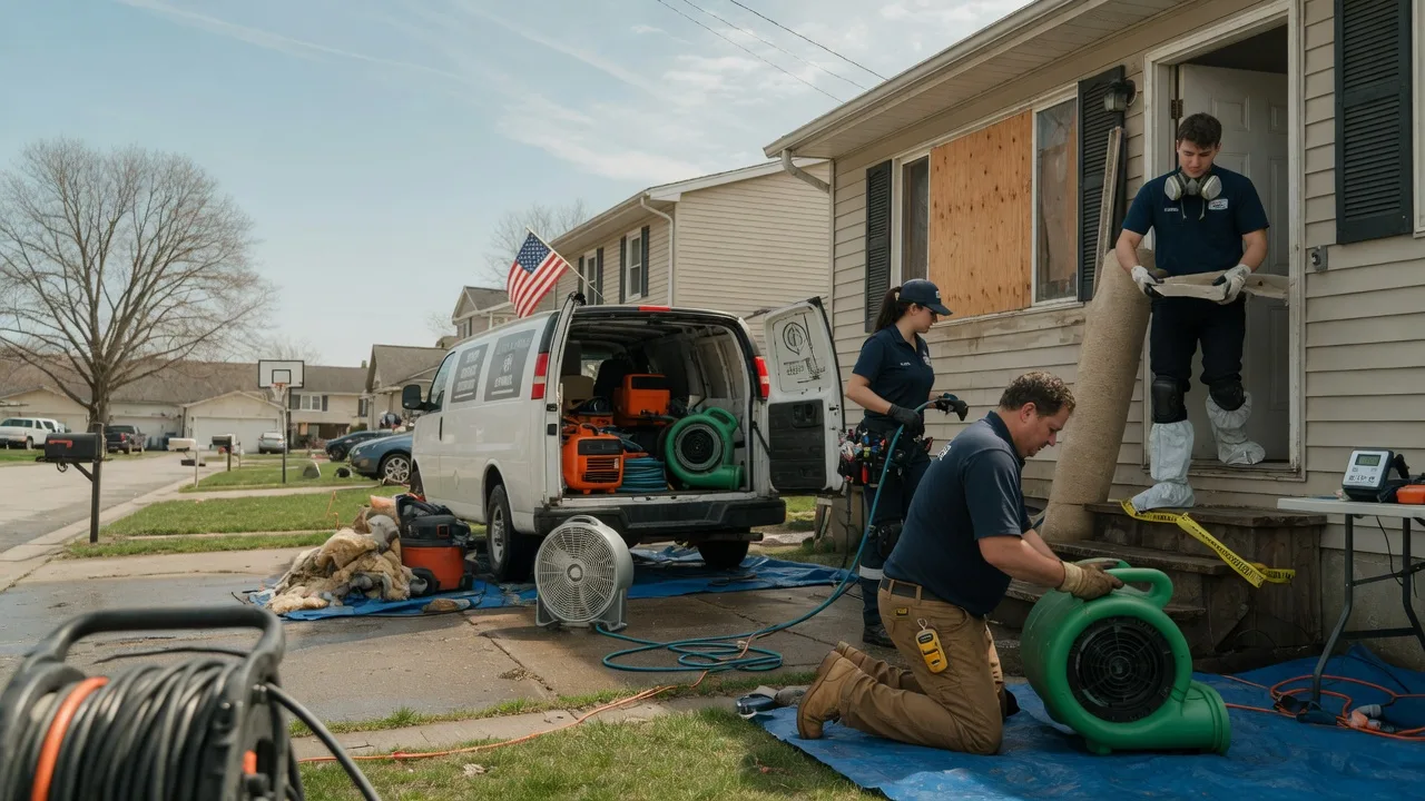 Water Damage Restoration in Woodside, DE near me